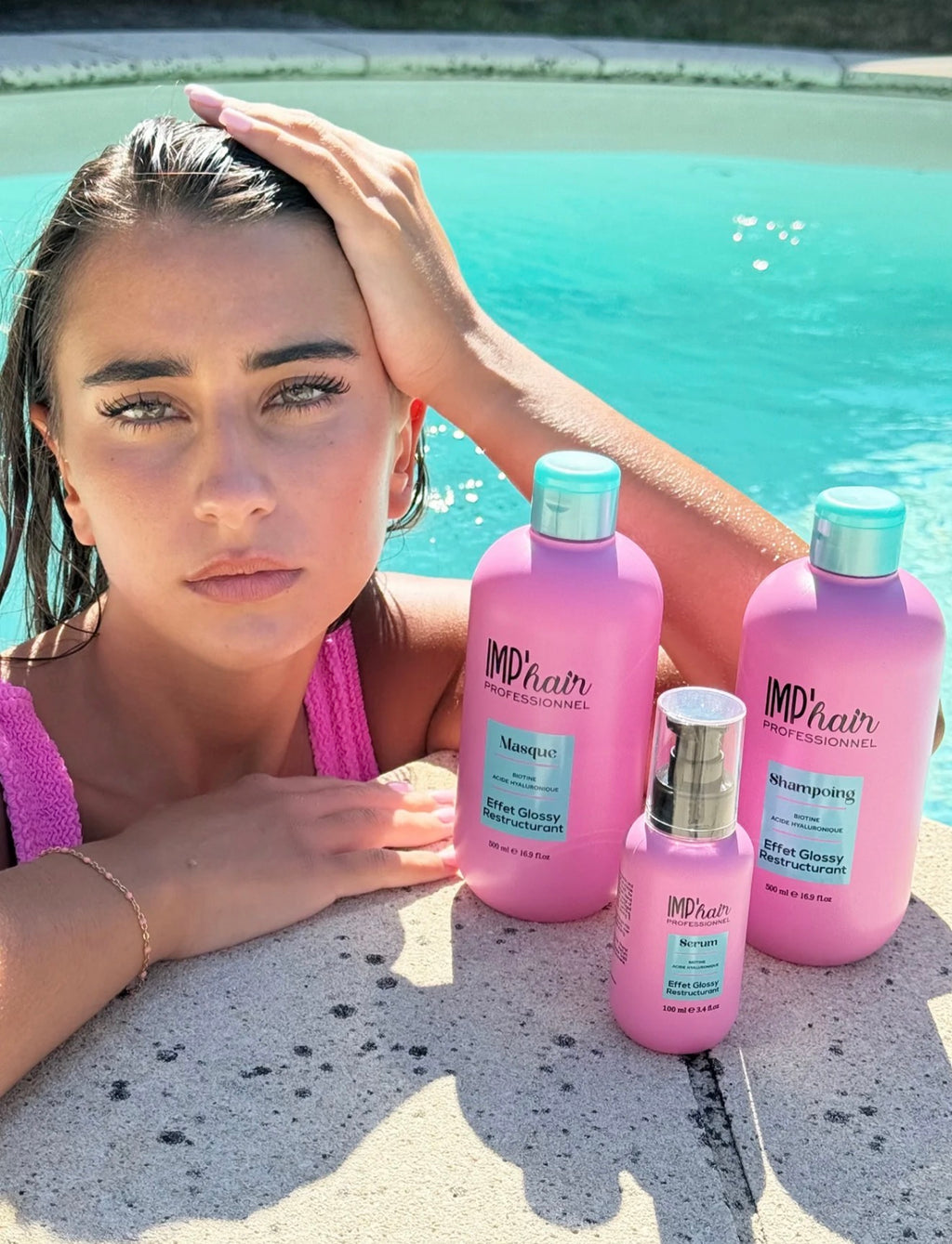 Trio Soin à la Biotine Shampoing, Masque Sérum Réparateurs