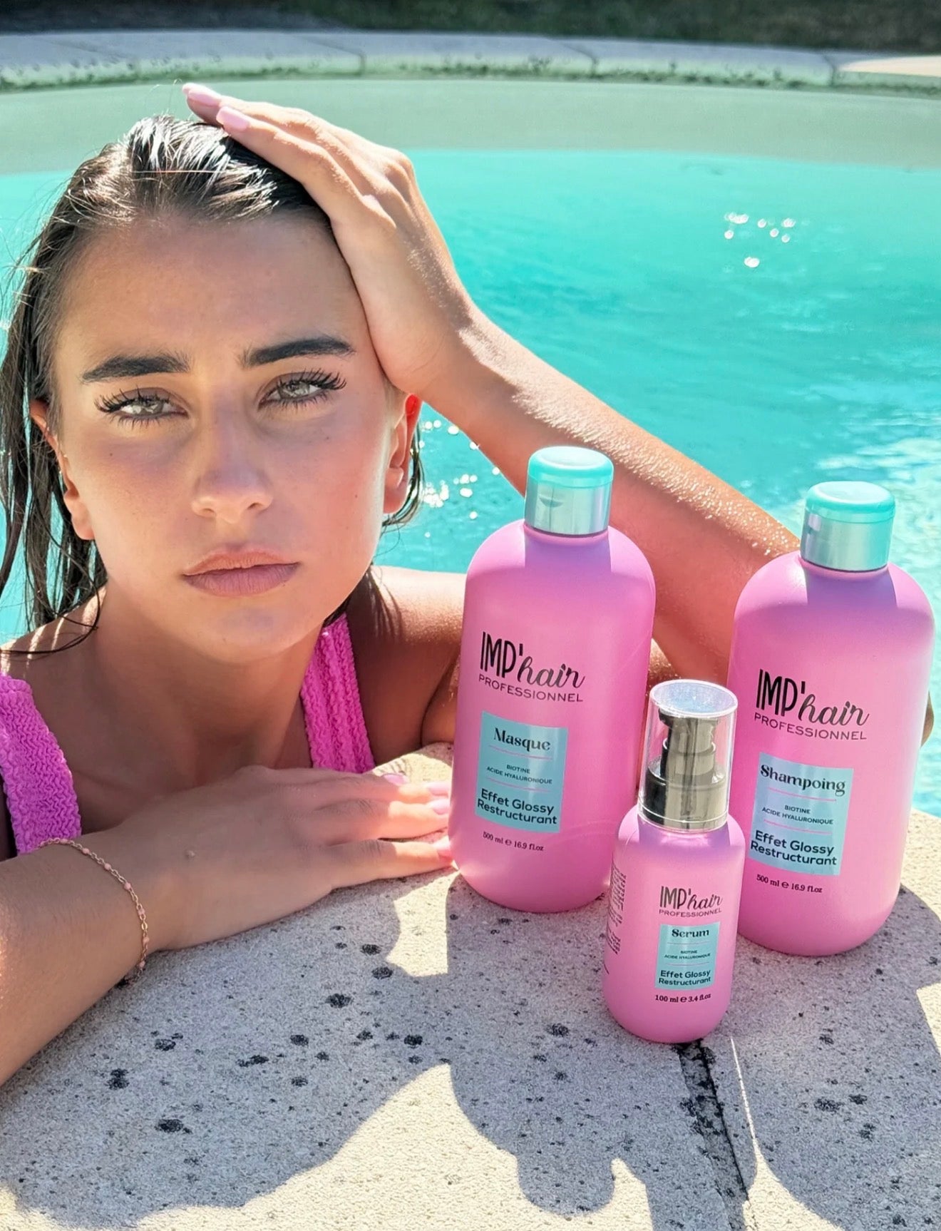 Trio Soin à la Biotine Shampoing, Masque Sérum Réparateurs